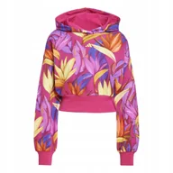 Bluzy damskie - ADIDAS BLUZA FARM JD6283 r S - miniaturka - grafika 1