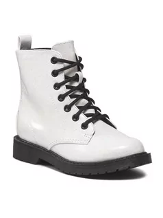 Buty dla dziewczynek - Steve Madden Kozaki Jdean SM15000143-02002-002 Biały - grafika 1
