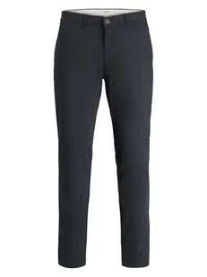 Jack & Jones Spodnie chino w kolorze czarnym - Spodnie męskie - miniaturka - grafika 1