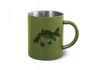 Kubek Stalowy Delphin Carp Zielony 300Ml - Kubki termiczne - miniaturka - grafika 1