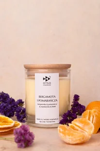 Świeca sojowa Bergamota i pomarańcza - świeca sojowa zapachowa - 250 ml - Świece - miniaturka - grafika 1