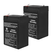 Zabawki zdalnie sterowane - 2x Akumulator żelowy CSSB 6V 4.5Ah - miniaturka - grafika 1