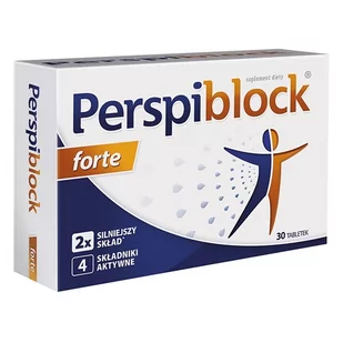 Perspiblock Forte x30 tabletek - Zioła - miniaturka - grafika 1