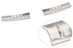 Listwa bagażnikowa  2 szt CITROEN C4X 2023- 2/35939 stal srebrny - Akcesoria motoryzacyjne - miniaturka - grafika 1