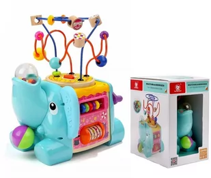 Brimarex Top Bright Słonik edukacyjny - Zabawki interaktywne dla dzieci - miniaturka - grafika 1