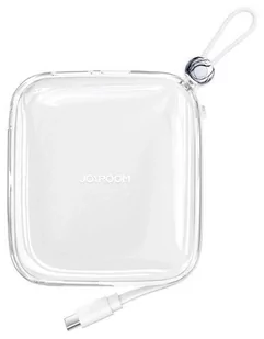 Joyroom JR-L004 10000mAh USB-C USB-A Biały - Powerbanki - miniaturka - grafika 1