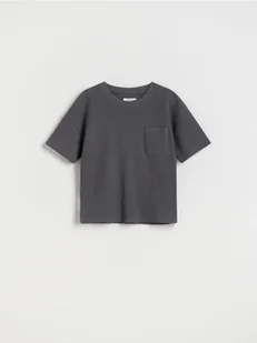 Reserved - Bawełniany t-shirt - ciemnoszary - Koszulki dla chłopców - miniaturka - grafika 1