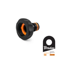 Inne akcesoria do nawadniania - Bradas Przyłącze na kran GW3/4" BLACK LINE SOFT - miniaturka - grafika 1