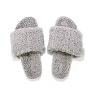 Kapcie damskie - flip*flop Damskie kapcie basenowe Velcro w kolorze szarym, rozmiar 41 UE - miniaturka - grafika 1