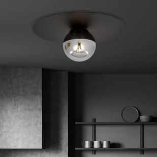 Emibig Solar lampa sufitowa 1-punktowa czarna/grafitowa 1128/1 1128/1 - Lampy sufitowe - miniaturka - grafika 3