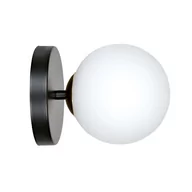 Lampy ścienne - Emibig Floki kinkiet 1x40W czarny/złoty 022/K1 - miniaturka - grafika 1