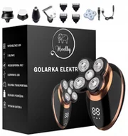 Trymery - Golarka Męska Maszynka Elektryczna Do Golenia Głowy Brody Trymer 5W1 Heelly - miniaturka - grafika 1