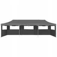 Pawilony ogrodowe - vidaXL Składany namiot z 5 ścianami bocznymi 3 x 9 m - miniaturka - grafika 1