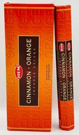 Kadzidła i dodatki - kadzidełka CYNAMON POMARAŃCZA, zestaw 6 opakowań (120 szt.) - miniaturka - grafika 1