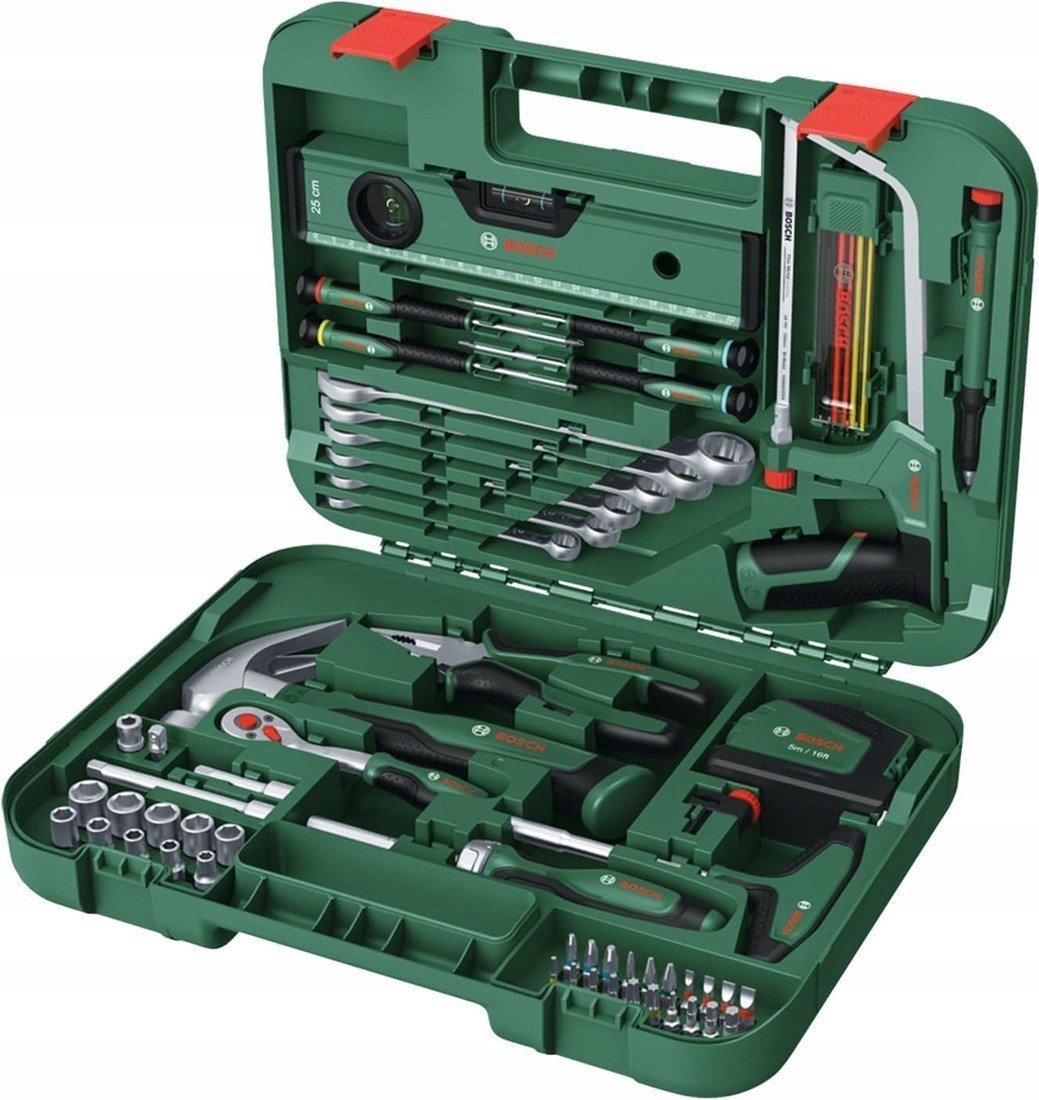 Bosch Zestaw narzędzi Narzędzie ręczne Advanced Hand Tool Set 1600A02ZB3