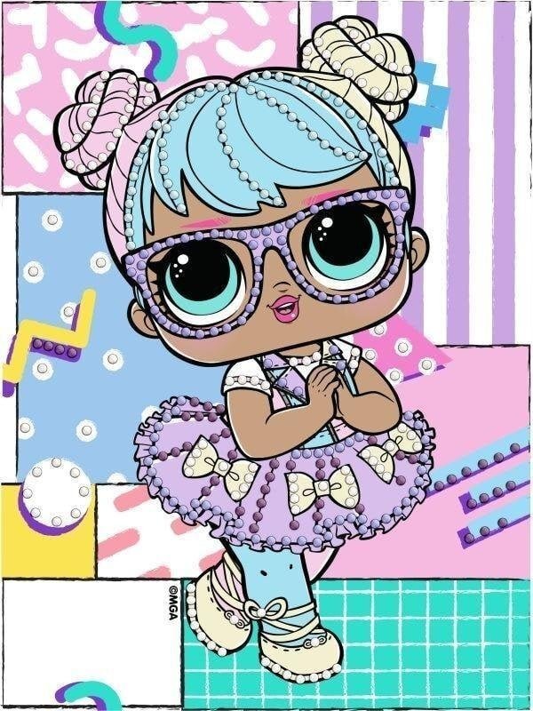 Diamentowa mozaika - LOL Surprise! Bon Bon 15x20cm