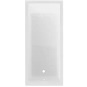 Wanny - Wanna Prostokątna Square biały mat 150 x 75 cm Sensea - miniaturka - grafika 1