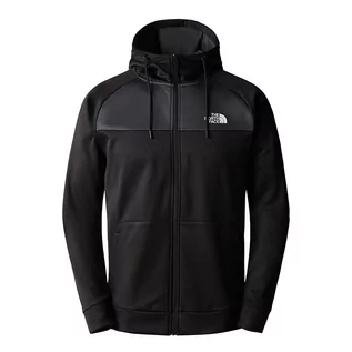 Bluzy sportowe męskie - Bluza The North Face Reaxion 0A7Z9OKT01 - czarna - grafika 1