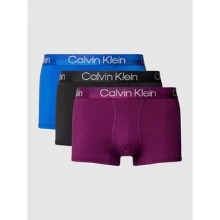 Bielizna nocna - Obcisłe bokserki z paskiem z logo w zestawie 3 szt. - Calvin Klein Underwear - grafika 1