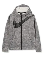 Bluzy dla chłopców - Nike Bluza chłopięca B Nk Therma Fz GFX - miniaturka - grafika 1
