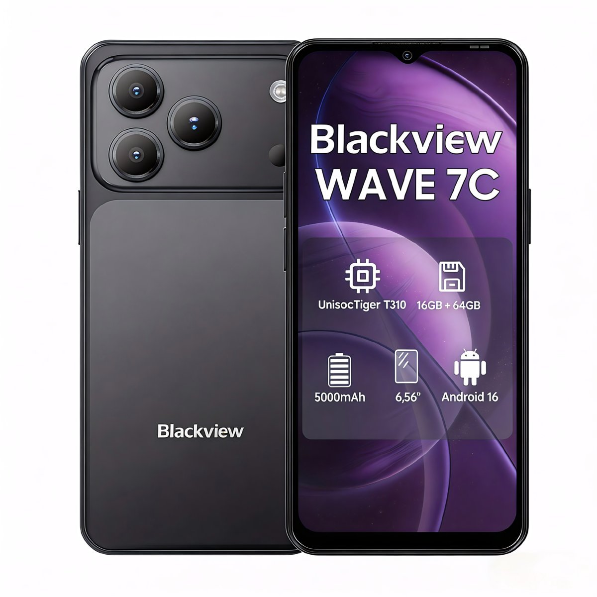 Blackview WAVE 7C 4G 4/64GB Czarny