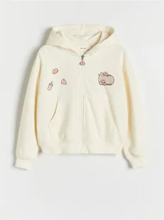 Reserved - Bluza Pusheen - kremowy - Bluzy dla dziewczynek - miniaturka - grafika 1