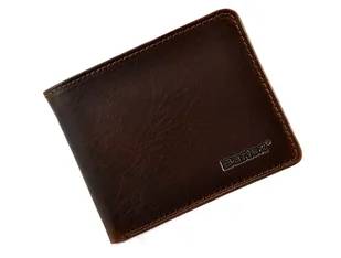 BARTEX 1007M skórzany portfel męski Slim 1007M - Portfele - miniaturka - grafika 1