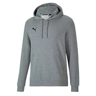 Bluzy męskie - Puma Męska bluza teamGOAL 23 Causals Hoody Hoodie, Medium Gray Heather, XXL 656580 - miniaturka - grafika 1