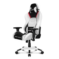 Fotele gamingowe - AKRacing AKRACING Master PREMIUM white/black - miniaturka - grafika 1