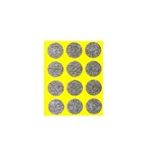 Zawiasy, okucia i inne akcesoria - Samoprzylepne podkładki filcowe szare Premium grubość 6 mm Ø 28 ANDPOL - miniaturka - grafika 1