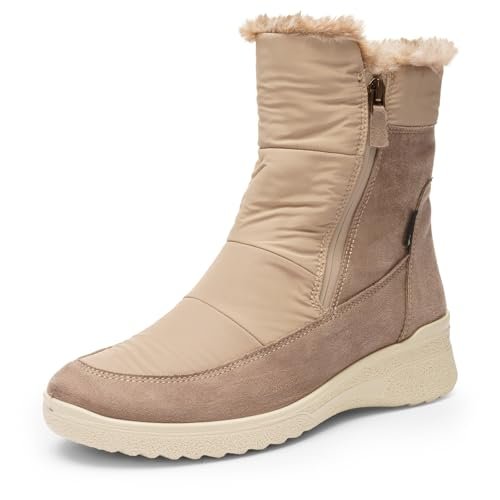 ara Damskie sztyblety MÜNCHEN-GTX, kaszmir, 42 EU szerokie, Cashmere, 42 EU szeroki