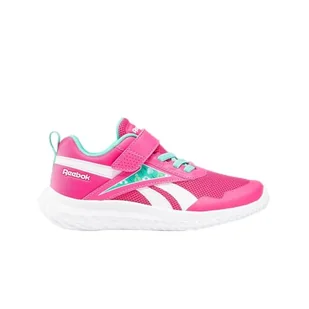 Reebok Girl's Rush Runner 5 Alt buty do biegania, Boldpink Unleashedgreen White, 27 EU - Buty dla dziewczynek - miniaturka - grafika 1
