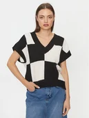 Swetry damskie - Noisy May Sweter Lena 27029684 Kolorowy Loose Fit - miniaturka - grafika 1