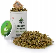 Herbata - HERBATA KONOPNA CBD PREMIUM Klasyczna Konopia 100% naturalna relax zdrowie - miniaturka - grafika 1