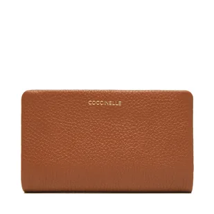 Duży Portfel Damski Coccinelle E2 TBM 11 F3 01 Brązowy - Portfele Duży Portfel Damski Coccinelle E2 TBM 11 F3 01 Brązowy - Portfele - miniaturka - grafika 1