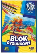 Szkolne artykuły papiernicze - Blok rysunkowy A4/20K 120g 10szt) ASTRA - miniaturka - grafika 1