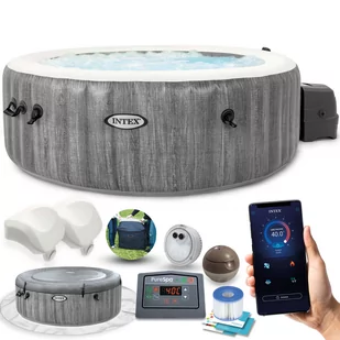 Intex SPA dmuchane jacuzzi z hydromasażem 4 osobowe 28440 28440 - Baseny ogrodowe - miniaturka - grafika 1