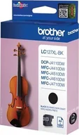 Tusze oryginalne - Tusz Brother BROTHER LC-127XL ink cartridge black high capacity 1.200 pages 1-pack blister without alarm LC127XLBKBP - miniaturka - grafika 1
