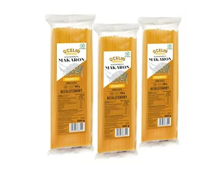 Ocelio Makaron Bezglutenowy Spaghetti 500g (ZESTAW 3 szt.) - Makaron - miniaturka - grafika 1