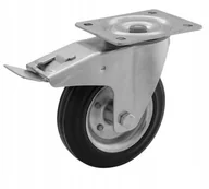 Meble modułowe i akcesoria - Zestaw skrętny koło obrotowe skrętne z hamulcem stalowo-gumowe 75 mm - miniaturka - grafika 1