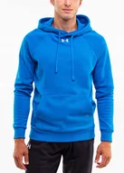 Bluzy męskie - Under Armour bluza męska sportowa z kapturem dresowa hoodie roz. S - miniaturka - grafika 1
