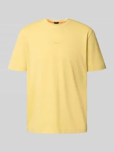 T-shirt o kroju regular fit z mieszanki bawełny - Koszulki męskie - miniaturka - grafika 1