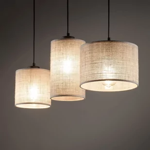 Lampa wisząca z różnymi abażurami, nad stół TK 4954 z serii JUTA - Lampy sufitowe - miniaturka - grafika 4