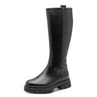 Kozaki damskie - Marco Tozzi Damskie 2-26615-45 modne kozaki, czarne, 41 EU, czarny, 41 EU - miniaturka - grafika 1