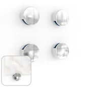 Akcesoria do tablic - Zestaw 4 szt. rotuli 27x14 mm do tablic szklanych - miniaturka - grafika 1