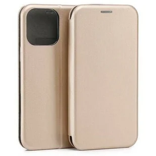 Beline Etui Book Magnetic iPhone 16 Pro Max 6.9" złoty/gold - Etui i futerały do telefonów - miniaturka - grafika 1