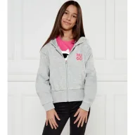 Bluzy dla dziewczynek - HUGO KIDS Bluza Regular Fit - miniaturka - grafika 1