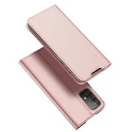Etui i futerały do telefonów - Dux Ducis Skin Pro kabura etui pokrowiec z klapką Samsung Galaxy A73 różowy - miniaturka - grafika 1