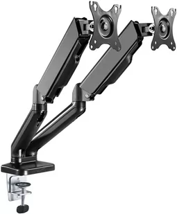 Uchwyt monitorów Goobay BASIC DOUBLE GAS 17"-32" - Kable - miniaturka - grafika 4