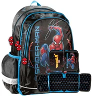 Plecaki szkolne i tornistry - Plecak szkolny Spiderman dla chłopca tornister 1-3 klasa zestaw Paso - miniaturka - grafika 1